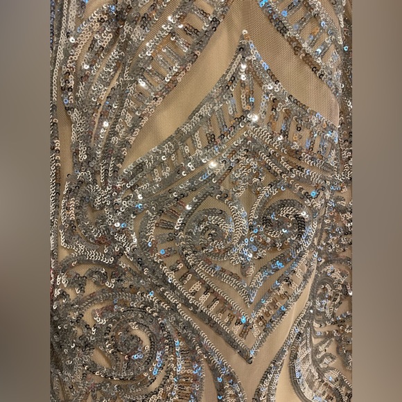 One of a kind Sheri Hill Prom Dress! Has been worn one time, in great condition. - Picture 6 of 6